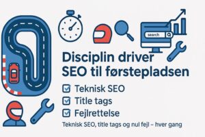Disciplin i SEO skaber førstepladser