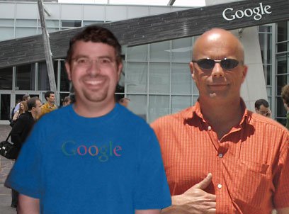 Thomas Rosenstand og Matt Cutts, Mountain View, CA
