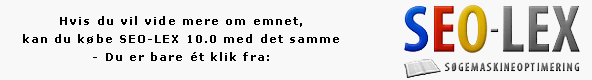 Køb SEO-LEX 10.0 her